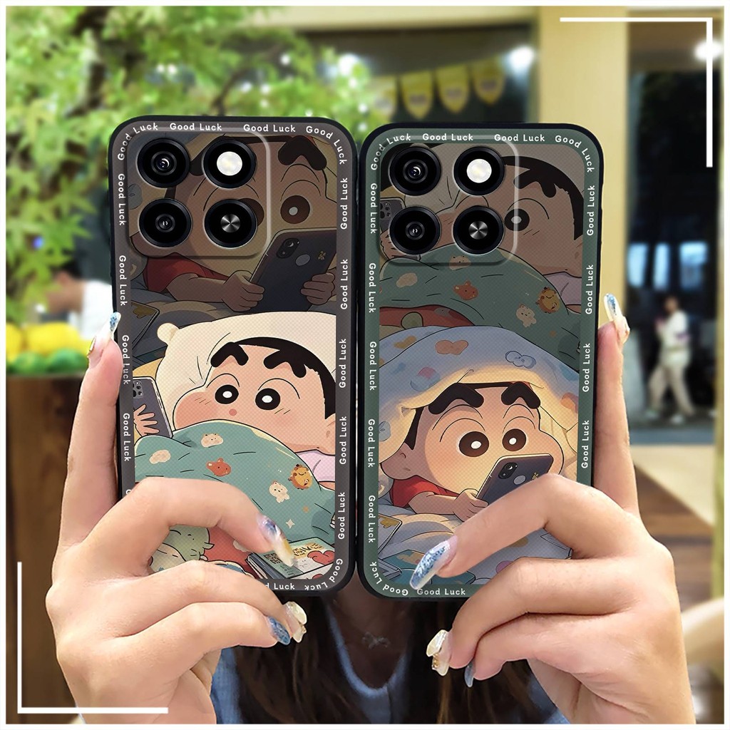 Full wrap Anti-knock เคสโทรศัพท์สําหรับ ZTE Blade A35/A55 ซิลิโคนสกปรกโทรศัพท์ Protector กรณีนุ่มการ์ตูนกันกระแทก Graffiti ป้องกันน่ารักป้องกันฝุ่นแฟชั่นออกแบบทนทาน - รูปที่ 2