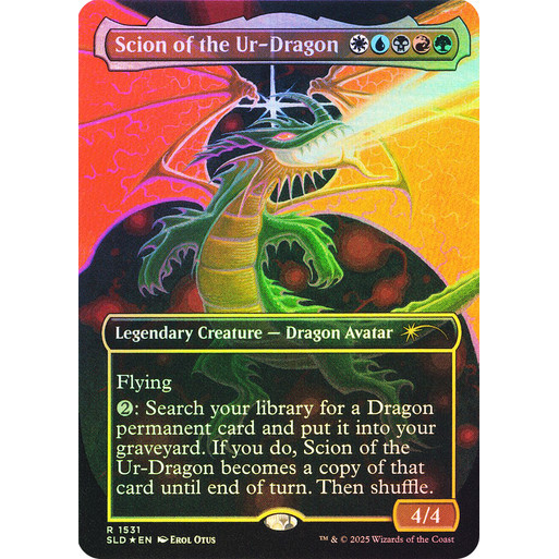 การ์ด EDH PlayTest - Scion of the Ur-Dragon (มัลติ)