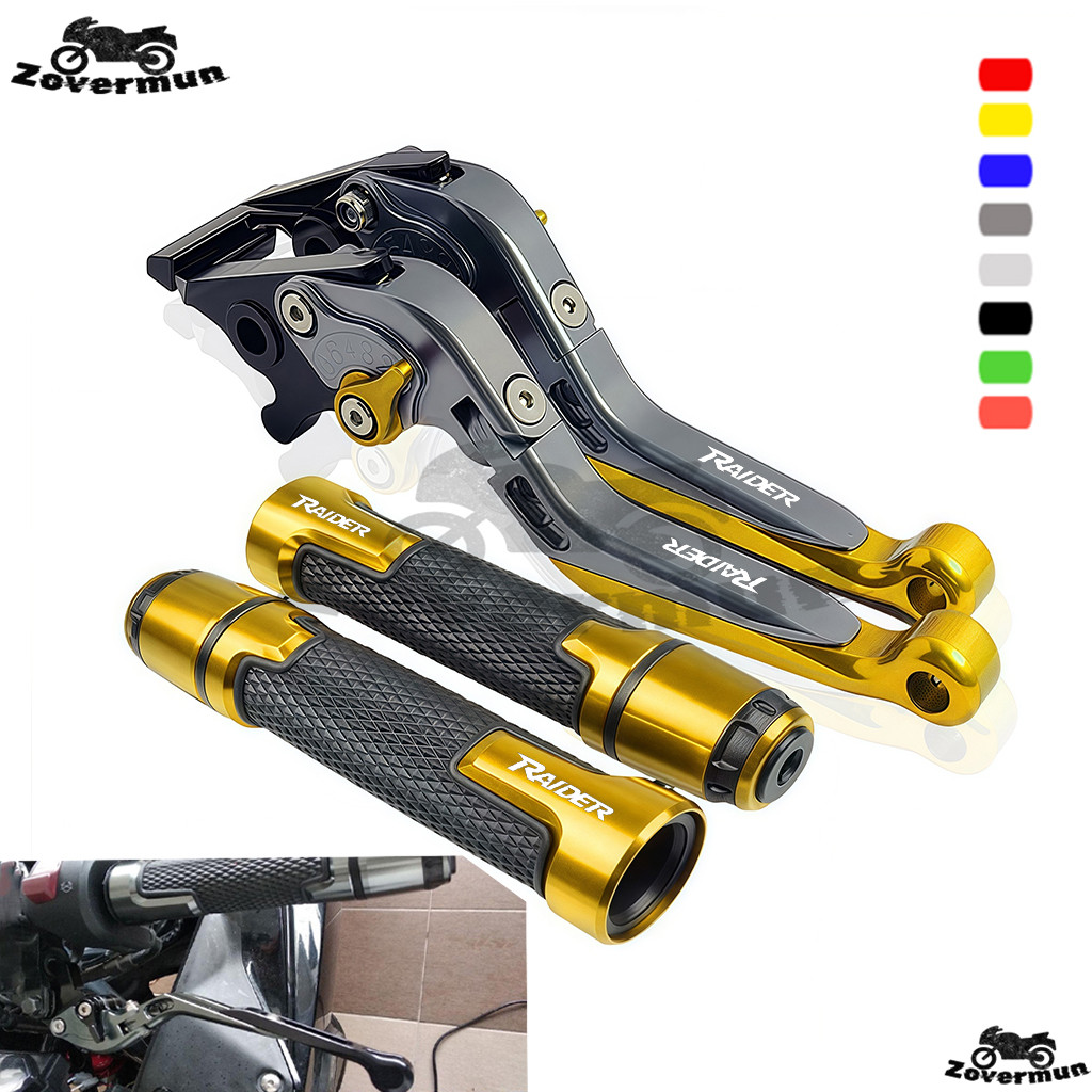 สำหรับ Suzuki RAIDER R150 Fi 2019-2023 มอเตอร์ไซค์ ปรับแต่ง CNC อลูมิเนียมอัลลอยด์ 6 ระดับ ปรับได้ พ