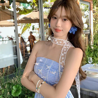 ในไทย-พร้อมส่ง✨ยางรัดผม ผูกโบว์ลูกไม้ หวานสไตล์เกาหลี สำหรับผู้หญิง เครื่องประดับแฟชั่น-Move