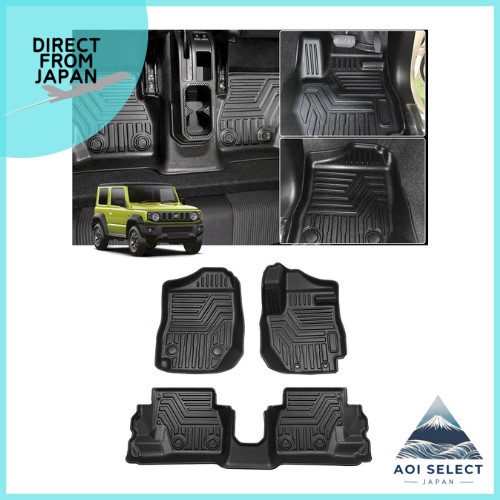 Cartist Jimny JB64 / Jimny Sierra JB74 Floor Mats 3D Car Mats Automatic Transmission Compatible (fro