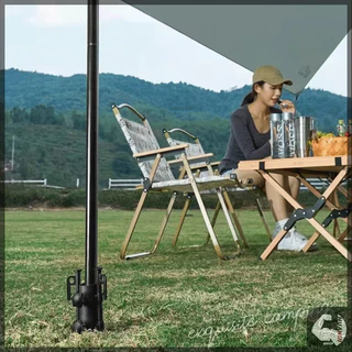 ที่ใส่ก้านกันสาด ฐานเสาดัก Tarp Pole Fixator มีน็อตคู่ แบบปรับได้ หลากสีอุปกรณ์เสริม สําหรับตั้งเต็นท์