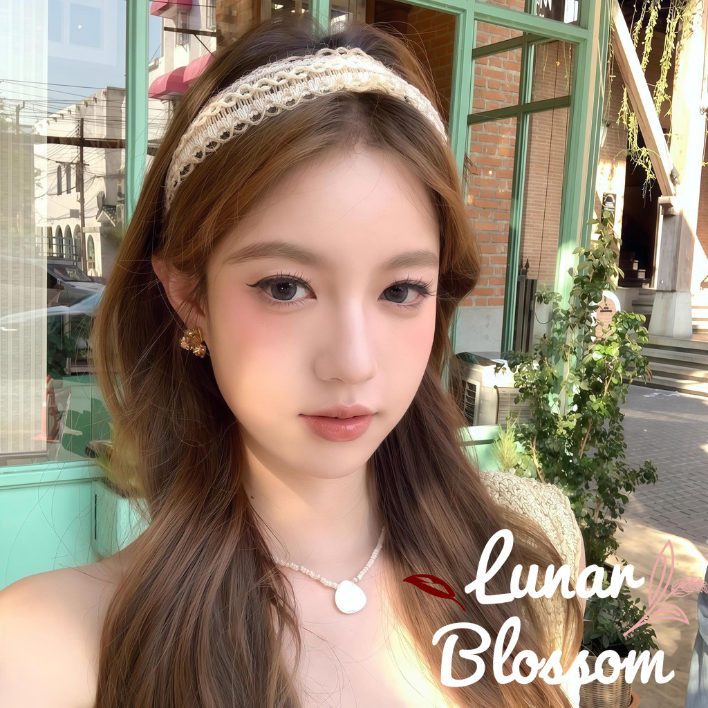 Lunar Blossom😍เครื่องประดับผม😍ถักผ้าลินิน ห่วงผมแฟชั่น🫰มีให้เลือกสามสไตล์ หวานและน่ารัก