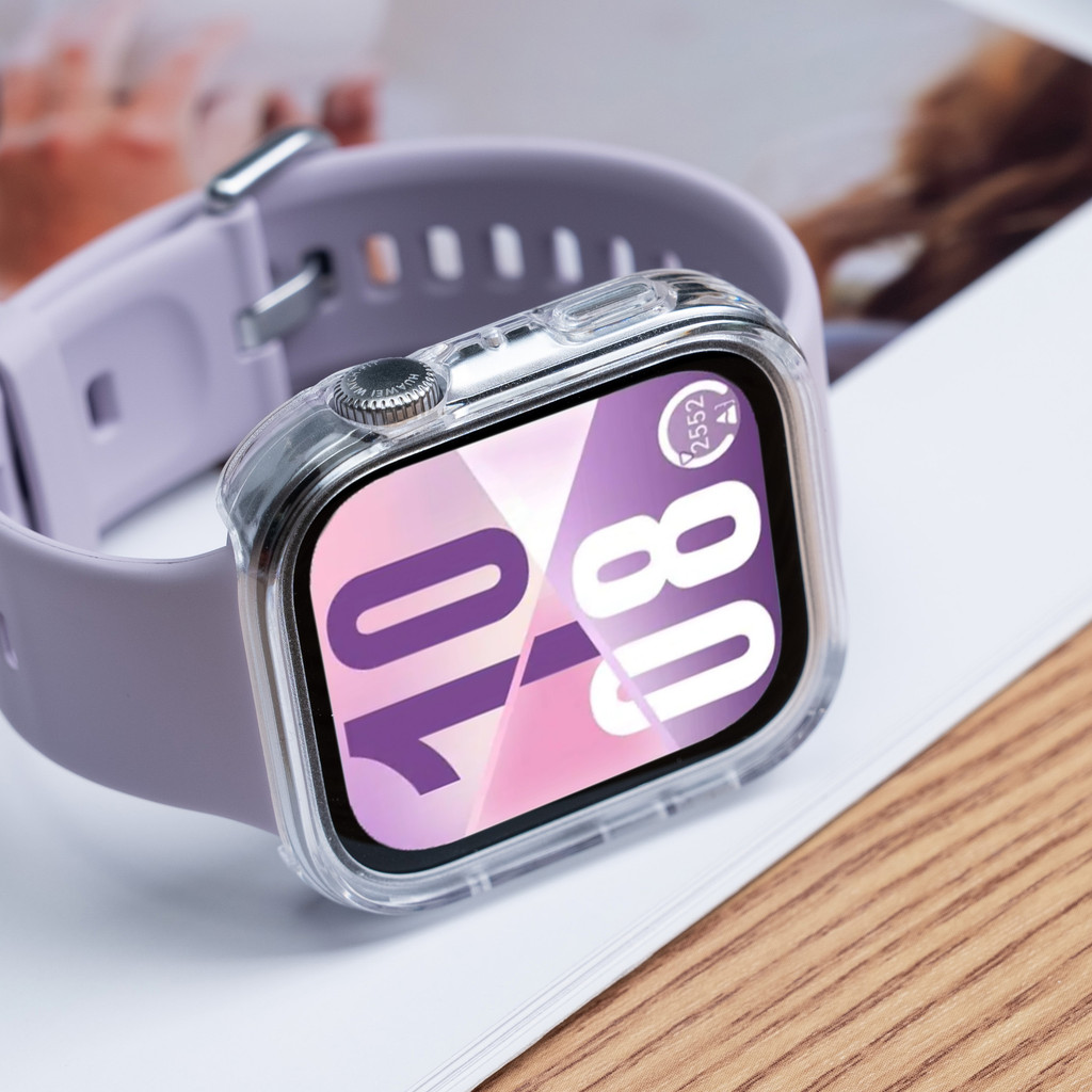 เคสป้องกันสําหรับนาฬิกา Huawei Fit 4/4 Pro Hollow Protector Hard PC กันชนสําหรับ Huawei Fit4 Pro กรอ