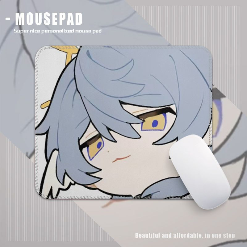 Honkai: แผ่นรองเมาส์ Star Rail Sunday อุปกรณ์เสริมคอมพิวเตอร์ FJTPD5858 250530