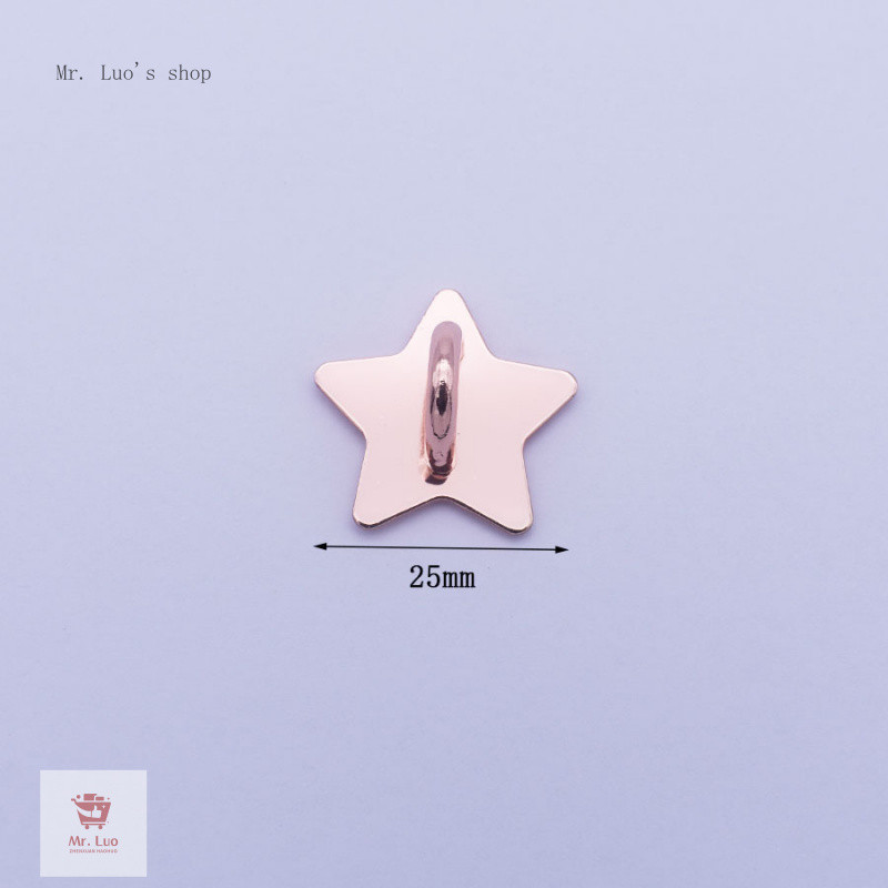 เคสโทรศัพท์โทรศัพท์ แฮนด์เมด ทําเอง หัวเข็มขัดโลหะอุปกรณ์เสริมโทรศัพท์ดาวห้าแฉกเคสโทรศัพท์อุปกรณ์เสริม - รูปที่ 7