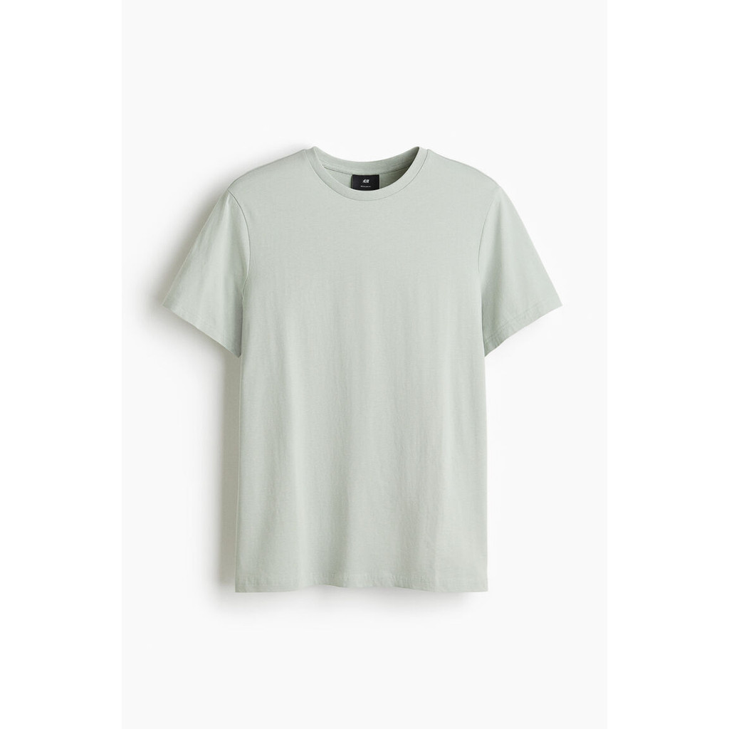 H&M(เอชแอนด์เอ็ม) เสื้อยืดคอกลมทรงปกติ ผู้ชาย 0685816_14 - รูปที่ 2