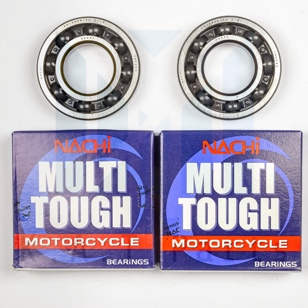 ลูกปืนข้อเหวี่ยง,ลูกปินข้างข้อ เวฟ110i 2021,เวฟ125i 2023 แท้ Nachi