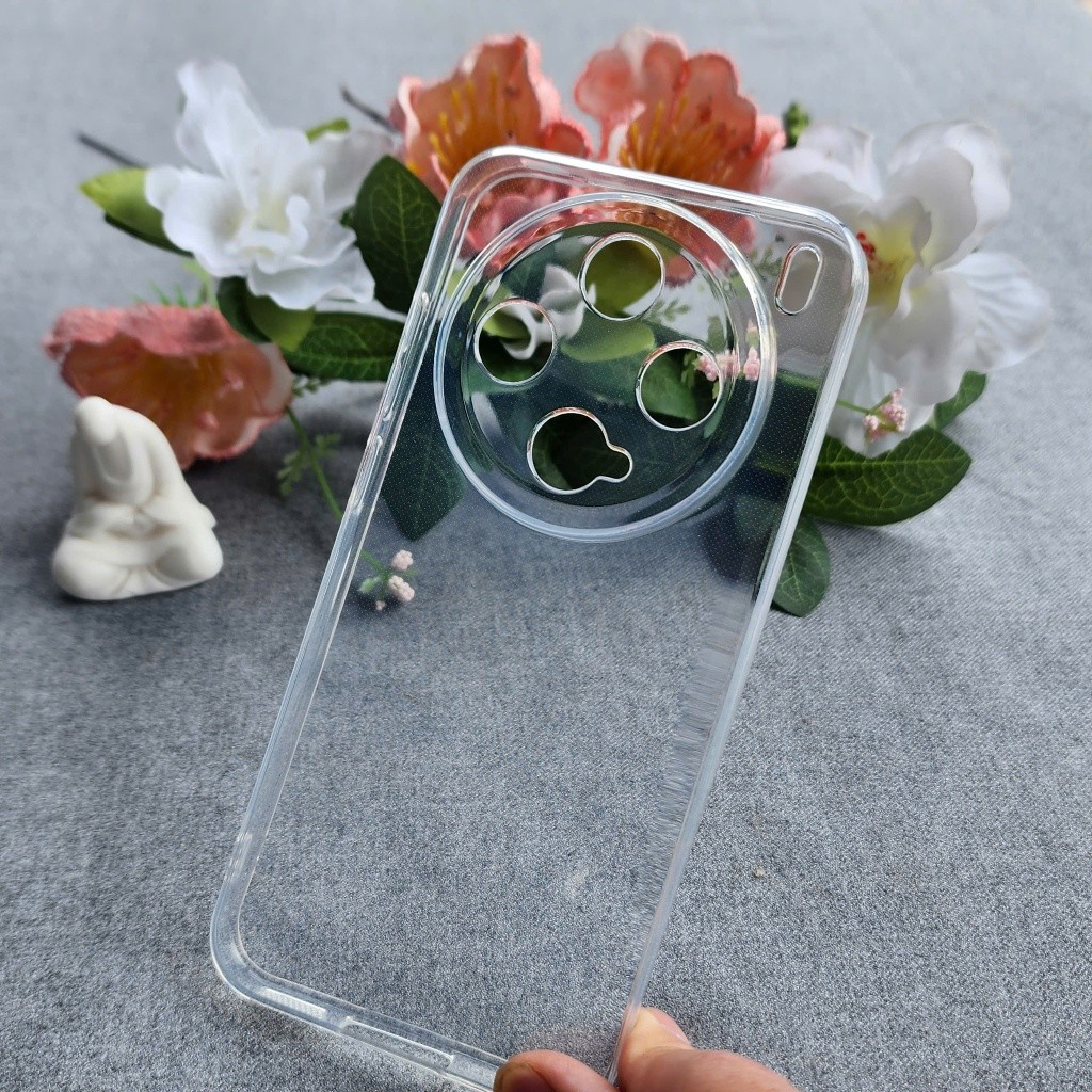 Vivo X200 Pro Mini, Vivo X200/ X200 Pro/ iQOO 13/ 12/ iQOO Z9/ Z9 Turbo/ Neo9S Pro+/ เคสนิ่มพร้อมขอบ