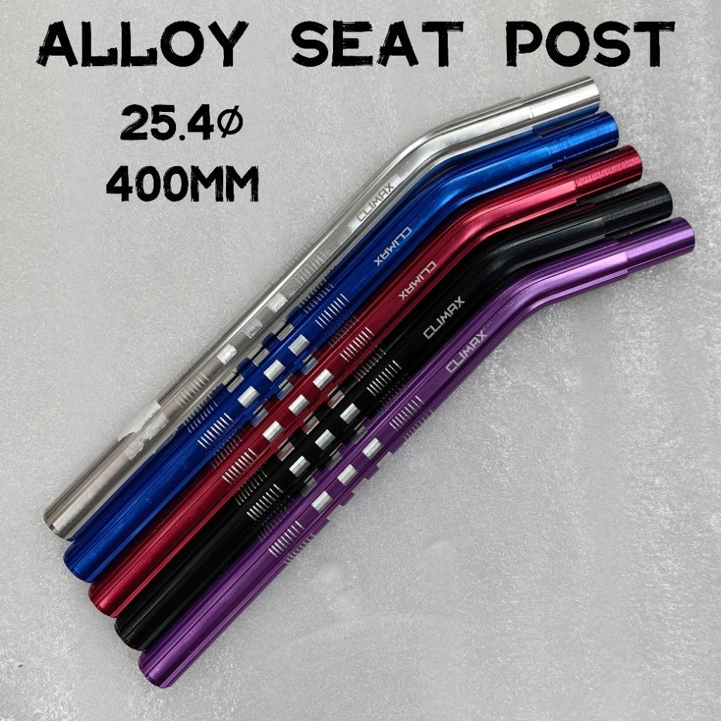 VVM: 25.4 มม.40 ซม.LIMAX ALLOY ที่นั่ง POST จักรยาน BESI BATANG ที่นั่ง BENGKOK BASIKAL BMX LAJAK ที่นั่งโค้ง POST