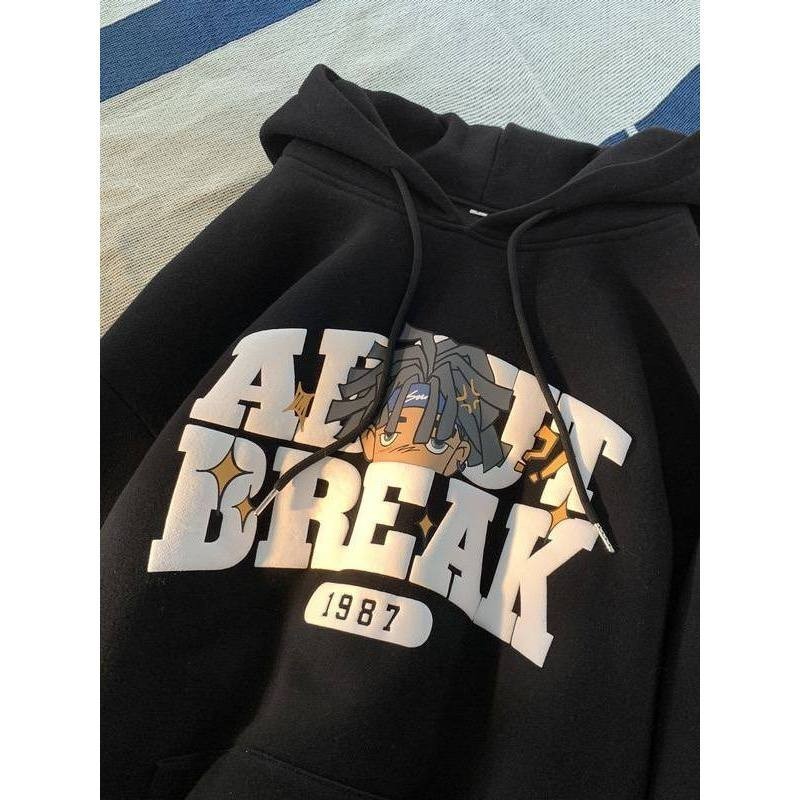 เสื้อฮู้ด Hodei COUTURE BREAK BIGSIZE (S - 6XL) เกาหลี Harajuku Urban Style Jumbo Oversize Star Cool