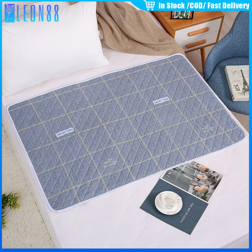 ของมาใหม่！ผ้ารองฉี่ 3 ชั้น 120*150ซม.สำหรับผู้ใหญ่ ผู้ป่วยติดเตียง ผู้หญิงประจำเดือน ซักได้
