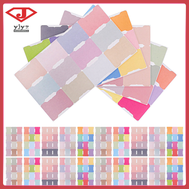 Index Label Book หน้าแท็บ Markers Flags Blank รายเดือน Dividers yuanjingyouzhang