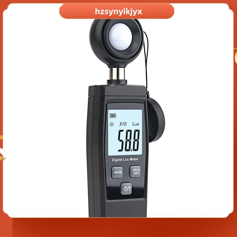 hzsyikjyx Digital Lux Meter 0-200, 000 Lux Digital LCD Pocket Light Meter Lux/FC วัดเครื่องทดสอบ Ill