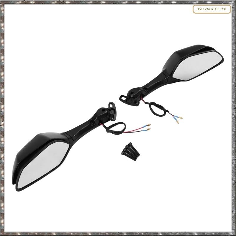 [LHY] สําหรับ YZF-R7 YZF-R9 กระจกมองหลังพร้อมไฟเลี้ยวกระจกมองข้างสําหรับ YZF-R9 อุปกรณ์เสริมรถจักรยา