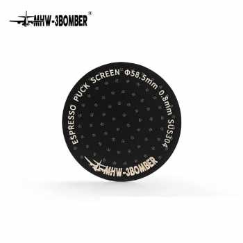 MHW-3BOMBER Puck Double Layer Screen สําหรับ Portafilter สแตนเลส 58.5 มม.- FG5588/FG5591M