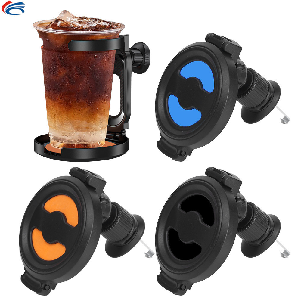 [AM3C]ที่วางแก้วในรถยนต์แบบขยายสากล 1/2 ชิ้น - การออกแบบ ABS + EVA กันกระแทก, ล็อคการหมุนสําหรับงานห