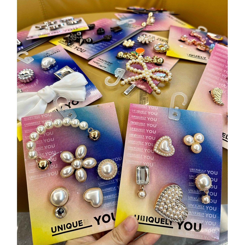 เสน่ห์รองเท้า✨ชุดอุปกรณ์เสริมรองเท้า 10 ชิ้น✨หัวเข็มขัดตกแต่งโลหะ✨เหมาะสําหรับตราจระเข้ - รูปที่ 4