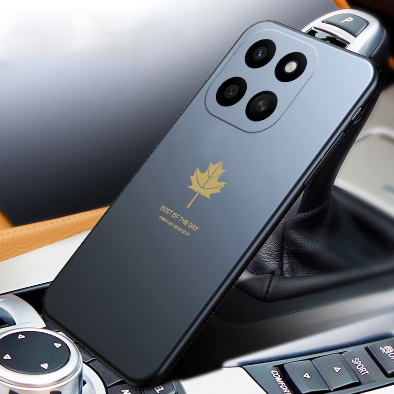 สําหรับ Honor X6C เคสซิลิโคนอ่อนนุ่มรูปใบเมเปิ้ลสําหรับ Honor X6C ฝาหลังเคสโทรศัพท์