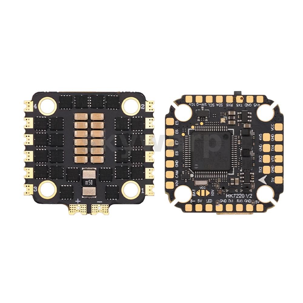 20*20 มม.HAKRC 35A Mini F7 DJI Stack F7220V2 2S6S Flight Controller & 8B35A ESC สําหรับ RC FPV Racin