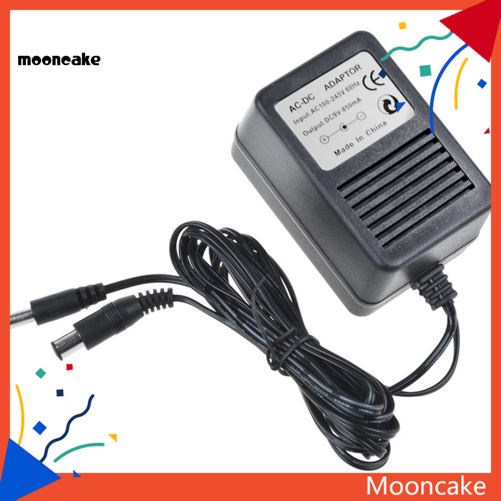 ขนมไหว้พระจันทร์| อะแดปเตอร์จ่ายไฟเครื่องชาร์จ AC 9V สําหรับไดรฟ์ Nintendo SNES Sega Genesis Mega