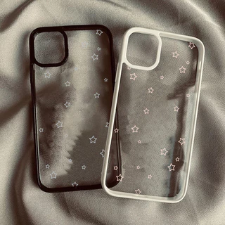 SAMSUNG สําหรับSamsung A15 A05S A55 A06 A26 A36 A56 A35 A54 A16 A12 A52 A34 5G A32 สีสันLittle Starsซิลิโคนใสกันกระแทก