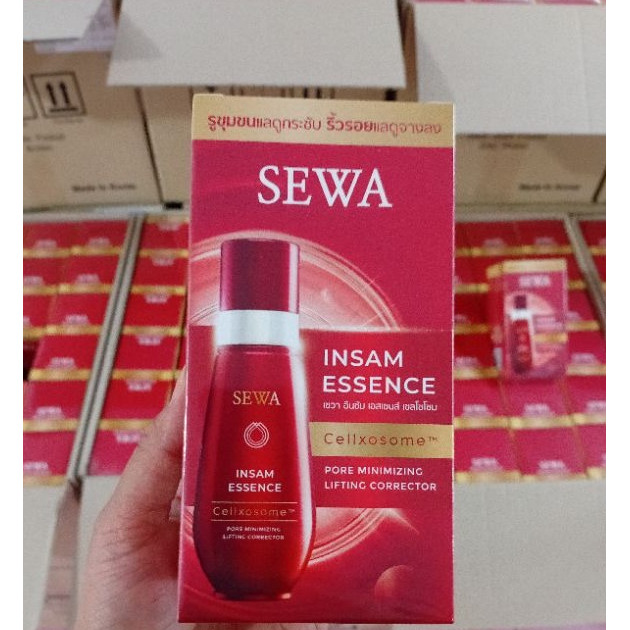 Sewa insam essence cellxosome เซวาเอสเซนส์ 1 กล่อง บรรจุ 6 ซอง