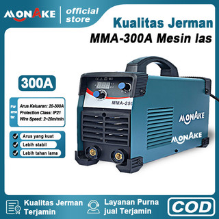 MONAKE German Mesin Las Inverter Welding 250A/300A mesin las listrik 450 watt MMA IGBT 450 watt mini Mesin Travo las MMA-250