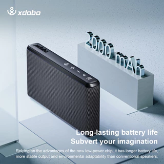 XDOBO X8 AIR 10W ลําโพงบลูทูธกลางแจ้งแบบพกพาน้ําหนักเบา TWS สเตอริโอซับวูฟเฟอร์กล่องเสียงรองรับ Type-c AUX