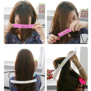 KDX เครื่องมือตัดผม DIY ไม้บรรทัดวัดระดับผมหน้าม้า ตัดผมหน้าม้า haircut tool