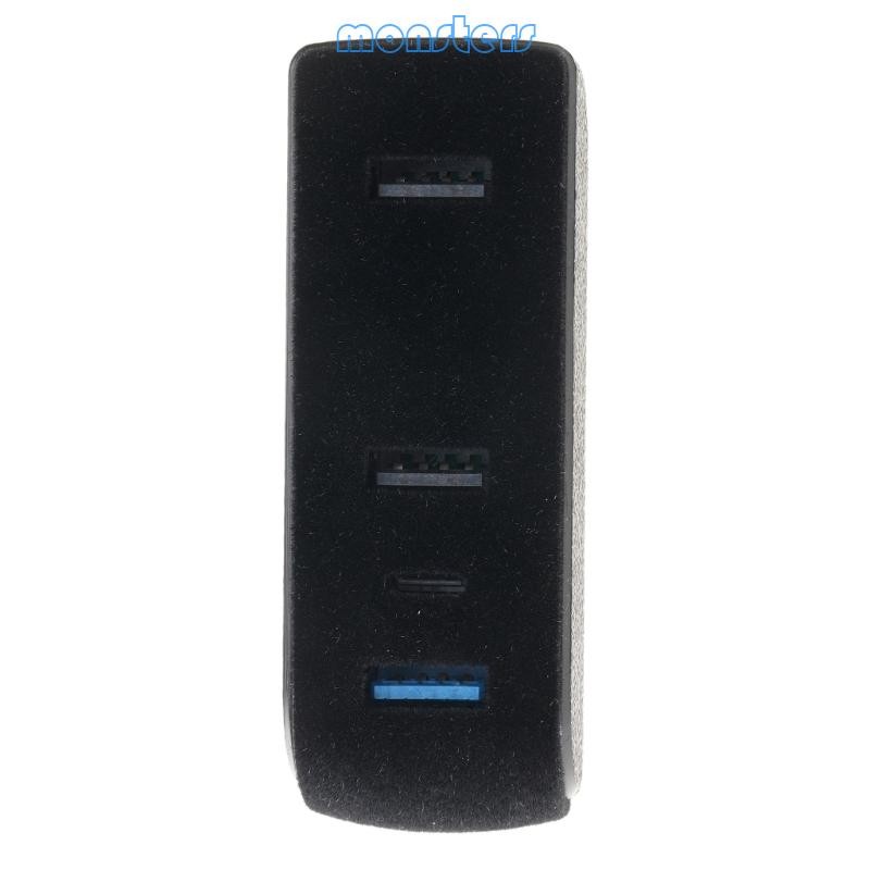 Mon USB Hub ใช้งานร่วมกับสําหรับรถยนต์ 3 Y 4 in1 Multiport Docking Station of กล่องถุงมือ USB Hub พร