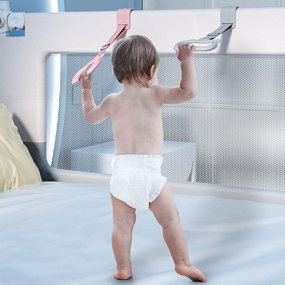 ฮิลาริโอ เด็กดึงแหวน,พลาสติกแขวนแหวนเด็กเปลตะขอ,ความรู้ความเข้าใจรถเข็นเด็กของเล่นแหวนสีทึบอุปกรณ์เตียงดึงแหวนสําหรับบทกวีเรียนรู้ยืน