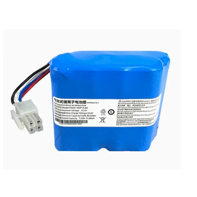 แบตเตอรี่สําหรับ NARWAL J1 J2 J3 J4 ทําความสะอาดใหม่ Li-ion ชาร์จ 14.4V 5600mAh YJCC010 YJCC003 YJCC