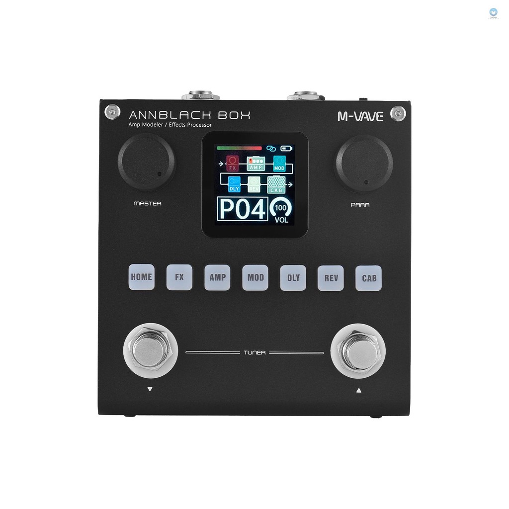 M-VAVE 20 Ir Cab โปรเซสเซอร์ 80 แก้ไข Ir Cab เหยียบ Cab เหยียบ Lcd Modeler โปรเซสเซอร์ 80 Eq 20 Prea