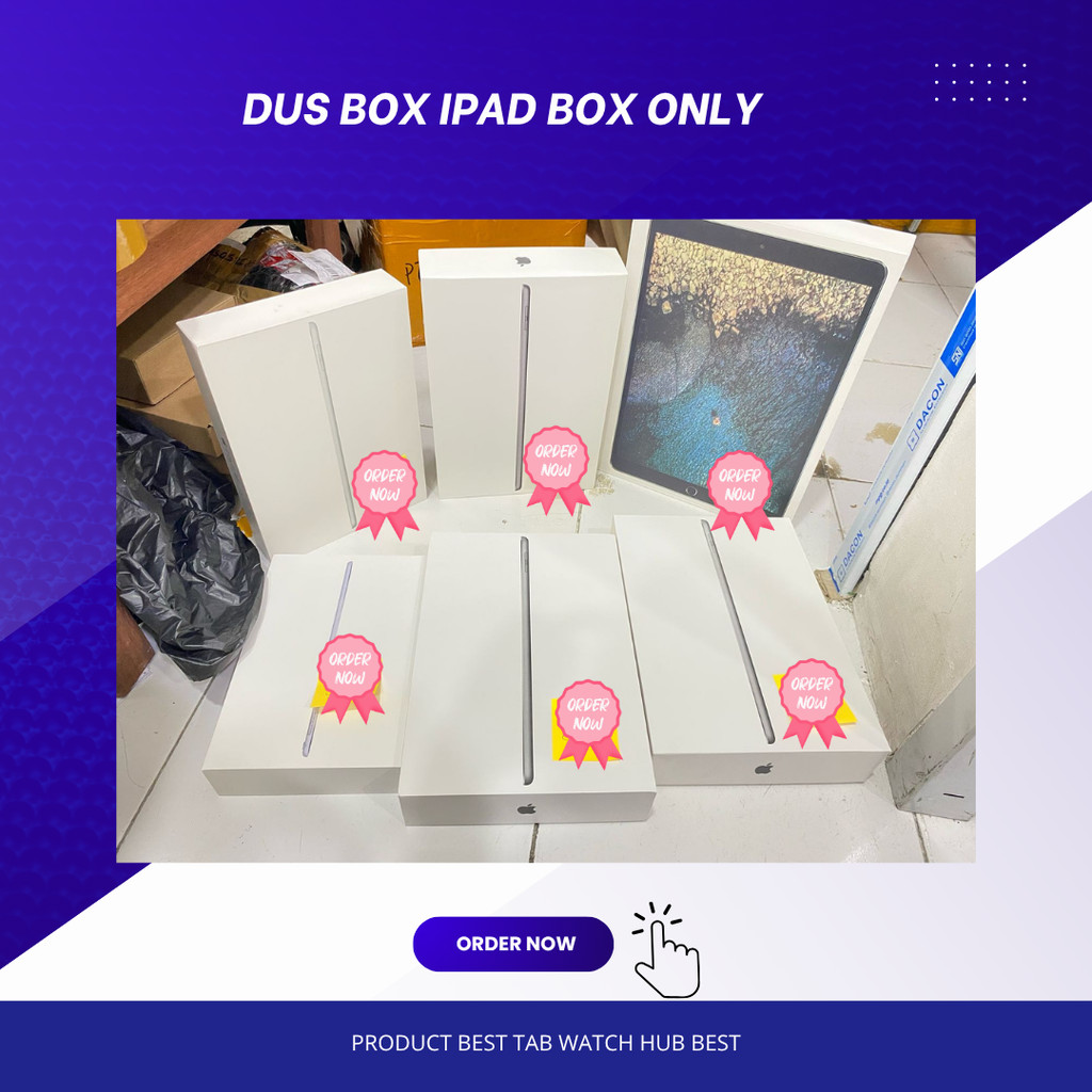 กล่อง EMPTY สําหรับ IPAD / IPAD MINI / IPAD AIR / IPAD PRO -BD