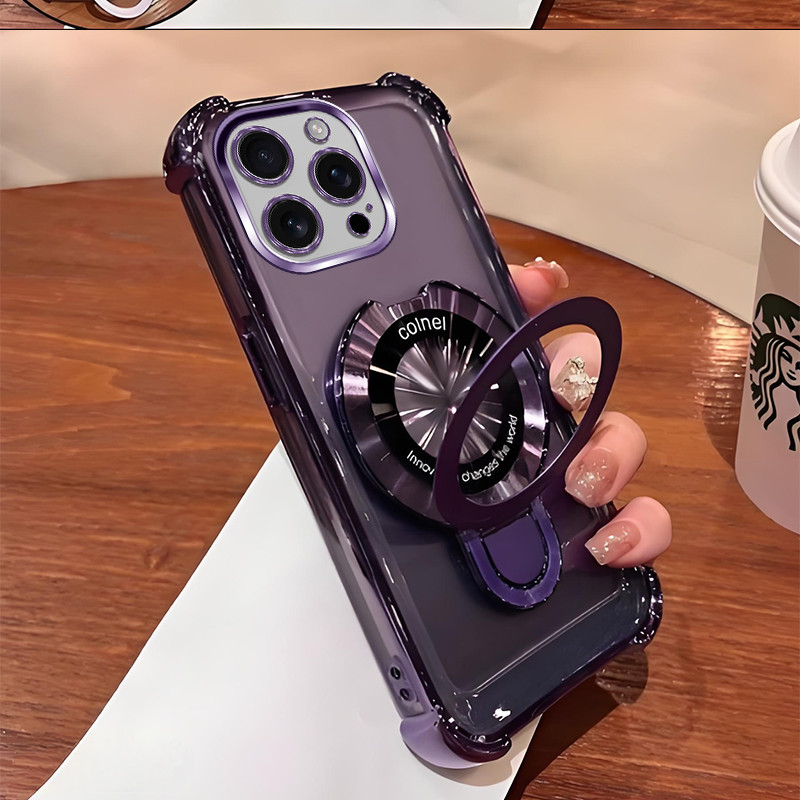 เคส iphone 16E 16 pro max 15 plus ที่วางโทรศัพท์สําหรับใหม่ Soft Anti fall เกราะป้องกันวงเล็บ DUD - รูปที่ 5