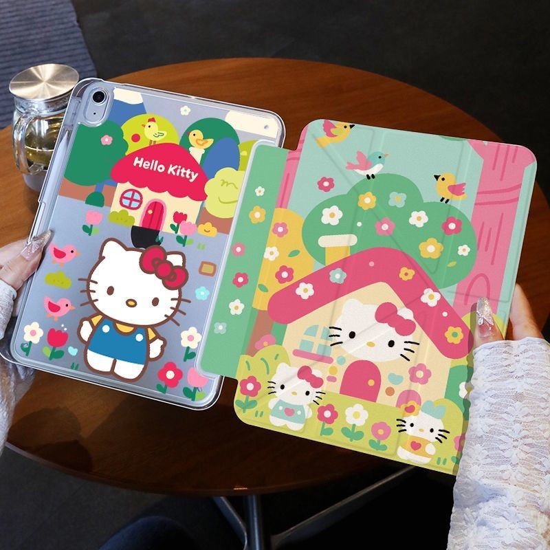 สี KT Cat MINI7 เหมาะสําหรับ Apple ipad11 รุ่นที่ 11 ipad gen 10 case air5 ipad air 6 iPad 10.2 pro2