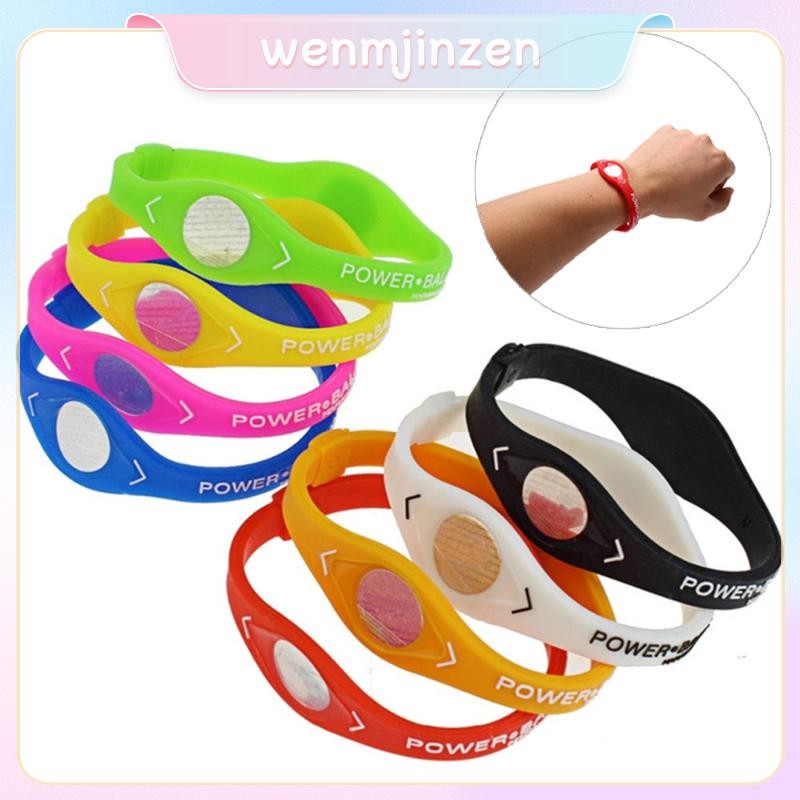 [IN] Power Balance สายรัดข้อมือเพื่อสุขภาพและพลังงานสำหรับเล่นกีฬา สายรัดข้อมือซิลิโคนไอออน ของขวัญ