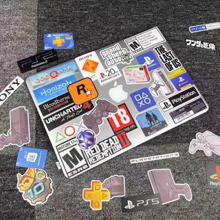 สติ๊กเกอร์ PVC กันน้ํา SONY PlayStation Theme 40 ชิ้น
