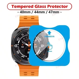 1-3 ชิ้นติดตั้งง่ายป้องกันหน้าจอสําหรับ Samsung Galaxy Watch 9 8 7 6 5 4 Watch9 คลาสสิก 40 มม.44 มม.กระจกนิรภัยสําหรับ Samsung Watch5 5Pro ฟิล์มป้องกันสําหรับ Watch7Ultra 47 มม.
