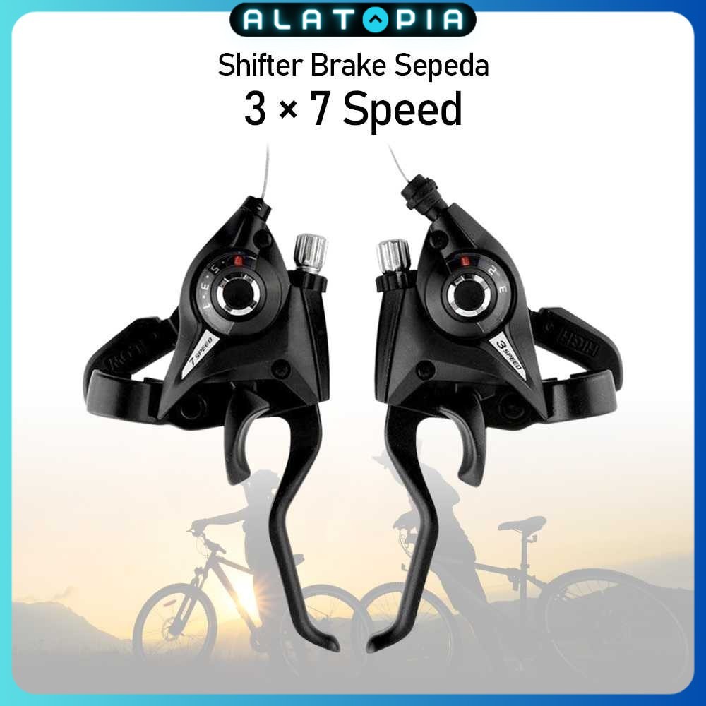 TaffiSPORT Centara Speed Shifter เบรค 3 และ 7 ความเร็วเกียร์จักรยาน 2 ชิ้น