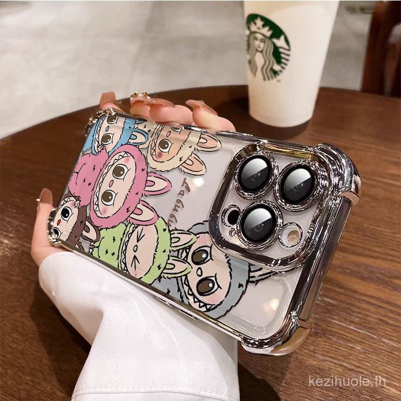 3 In1 เคส Labubu สำหรับ Vivo Iq00 Z6x Neo5se Z8x Z9-5g Z9 Turbo Iq00 Z9x Iq00 Z10 13 เคสโทรศัพท์ เคส