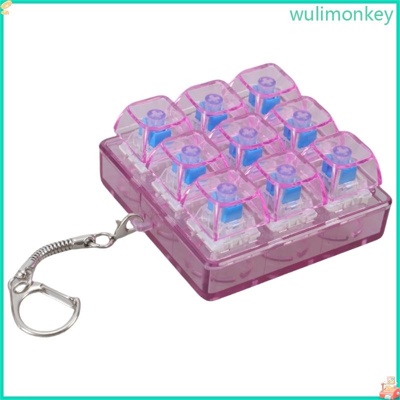 WU 9 Axes Mechanical Keyboard Switches Sampler Feature Minimalist Light Design และแฟชั่นดูมีสไตล์