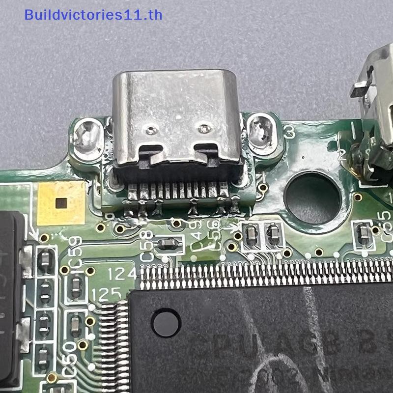 Buildvictories11 สําหรับ GBASP USB-C W. อุปกรณ์เสริม AUDIO MOD Nintendo GAMEBOY ADVANCE SP GBASP พอร์ตชาร์จเปลี่ยนเป็น USB-C USB Type-C TH