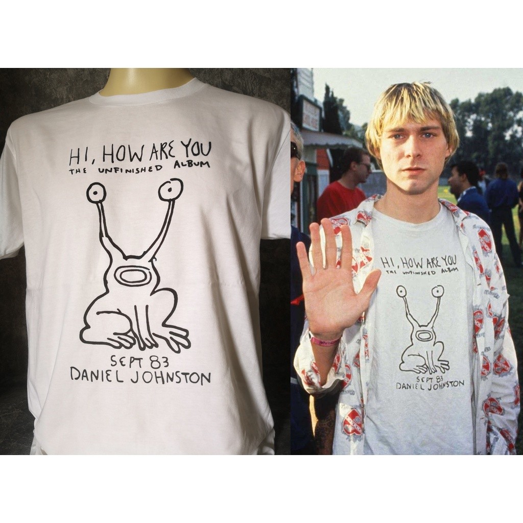 Thai Designer Co-Branded Nirvana Kurt Cobain Grunge เสื้อยืดย้อนยุคพิมพ์ลายสไตล์ไทย Craft Shopee สุดพิเศษสำหรับผู้ชื่นชอบสไตล์เดียวกัน