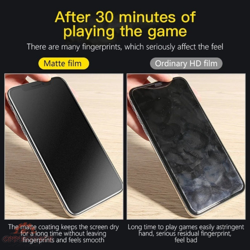 AG ฟิมล์กระจกด้าน แบบเต็มจอ for Redmi 13C 10C 10 12c 9A 9c 9i 9c Note 13 5g 11 12 10 9 8 Pro Poco c65 x6 pro ฟิล์มกระจก - รูปที่ 4