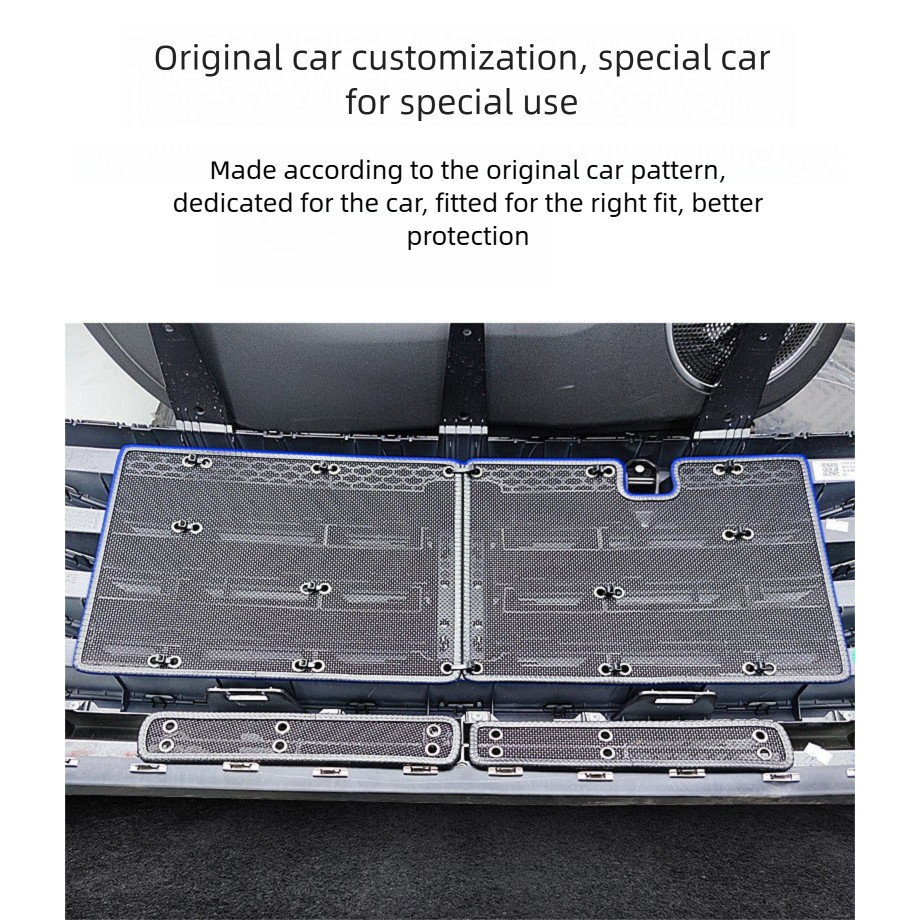 ตะแกรงกันหิน แบบหนา Aion Y Plus ชุดแต่ง แบบติดภายใน🚗ไม่ต้องตัด มีอุปกรณ์ให้ครบชุดพร้อมติดตั้งได้ทันที	 - รูปที่ 6