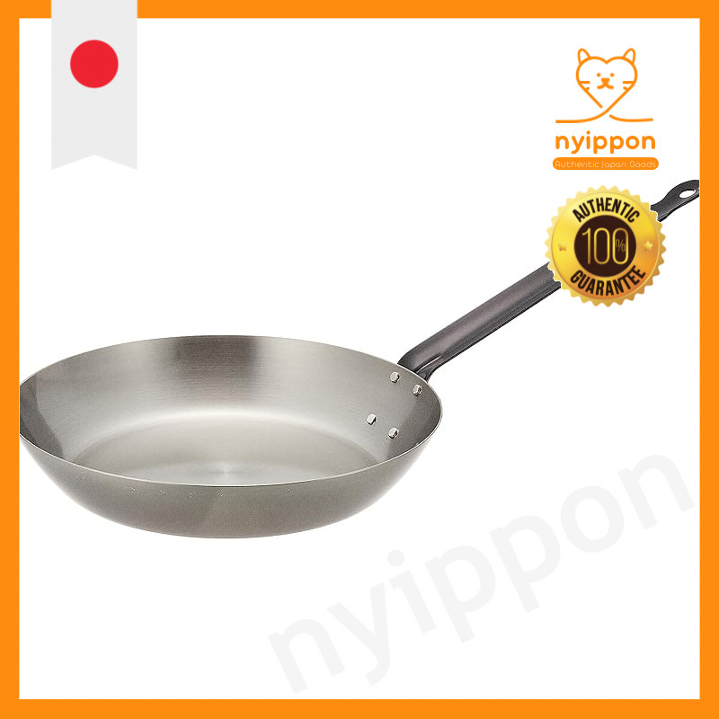 Endo Shoji TKG Iron Frying Pan 28cm Inner Diameter x Depth (mm) 280 x 51 Bottom Diameter (mm) 195 Pl