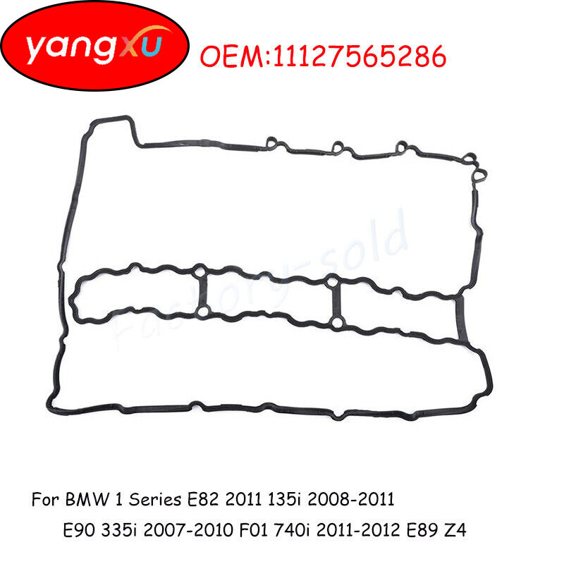 ปะเก็นฝาครอบวาล์วสําหรับ BMW 1 35i 335i 535xi 740i 740Li X6 Z4 11127565286