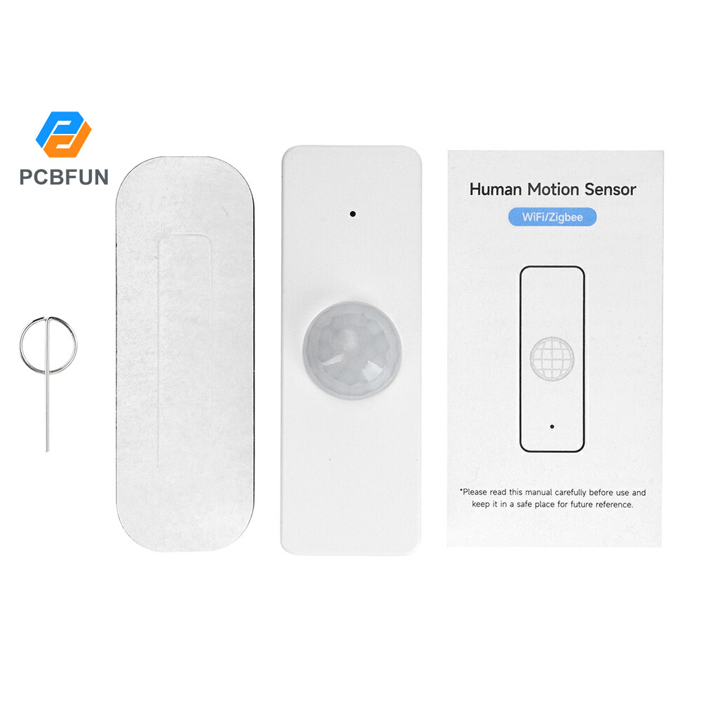 Pcbfun TUYA WIFI/ZigBee Human Motion Detection Sensor PIR อินฟราเรด Motion Sensor